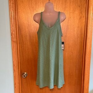 Universal Thread Green Sleeveless Cotton Tank Dress sz S NWT